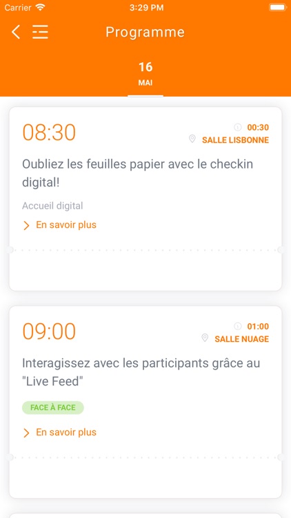 Event App by Orange screenshot-3