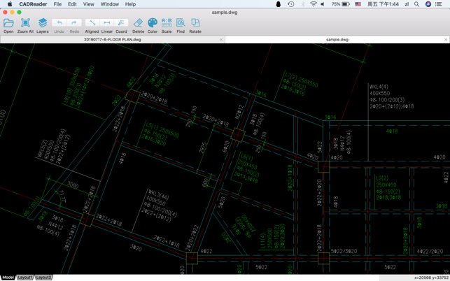 Fast CAD Reader