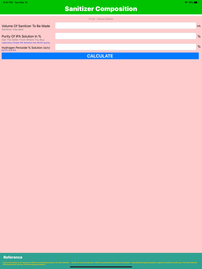 HandSanitizer Preparation Tool