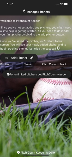 PitchCount-Keeper-Lite