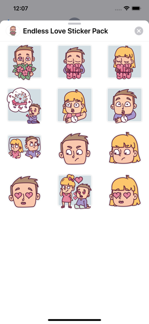 Endless Love Sticker Pack(圖1)-速報App