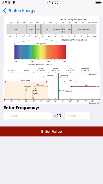 Calculate Photon Energy