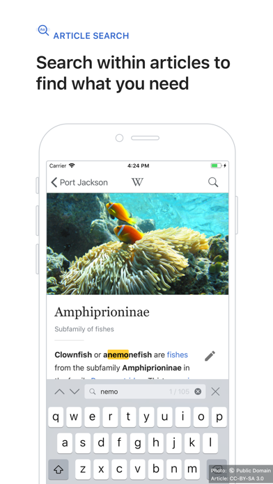 wikipedia – die freie Enzyklopädie » kostenlose Apps für iPhone & iPad