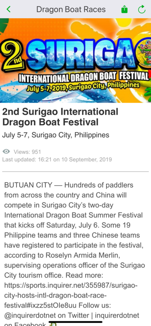 Dragon Boat Race Result(圖3)-速報App