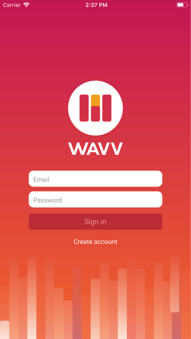 WAVV for Artist screenshot 2