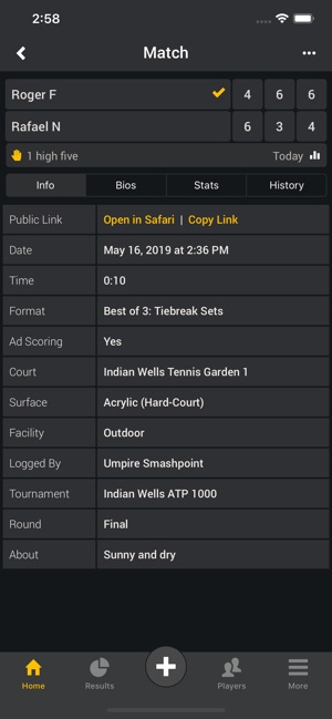 Smashpoint Tennis Tracker(圖5)-速報App