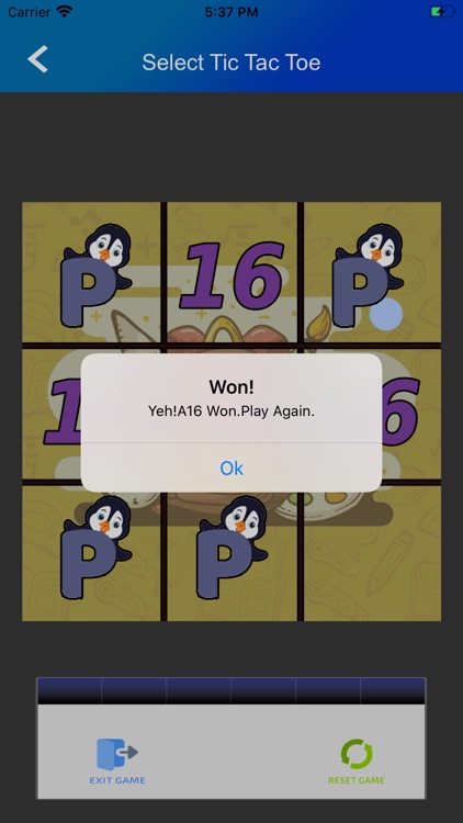 Alphabet & Number Tic Tac Toe screenshot-4