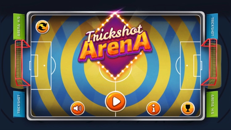 Trick Shot Arena:Hockey Soccer screenshot-0