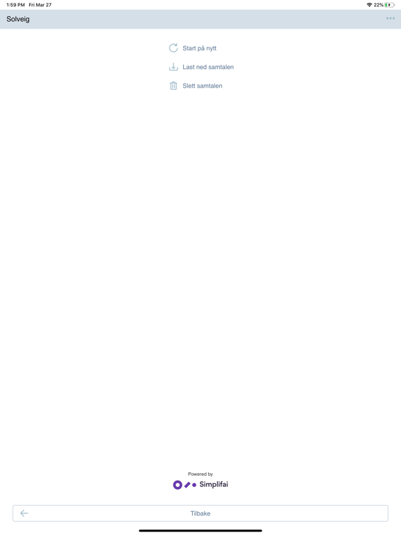 Screenshot #6 pour Nelfo chatbot – Solveig