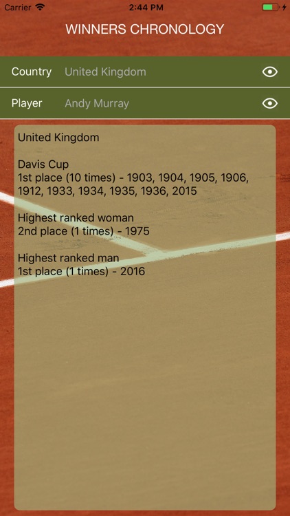 World Tennis Winners: Open Era screenshot-5