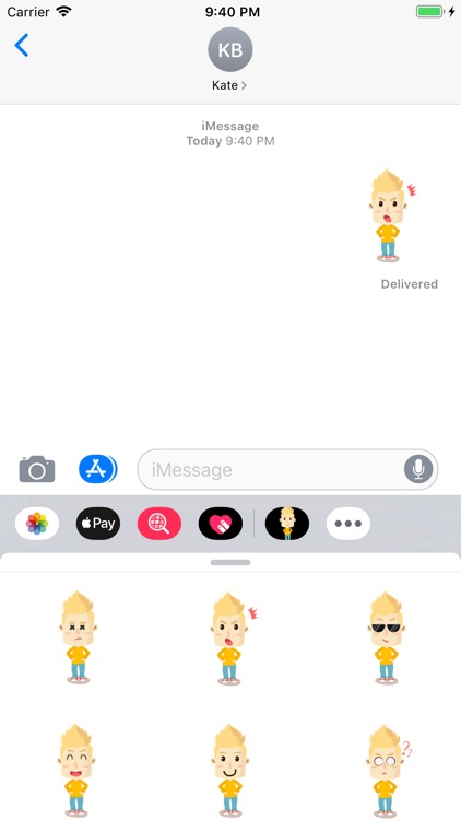 Yellow Boy Sticker