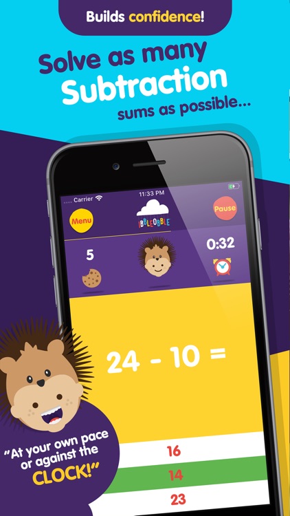 Subtraction Math : Ibbleobble