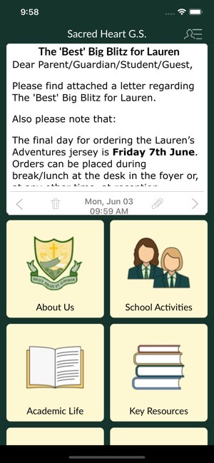 Sacred Heart Grammar School(圖1)-速報App