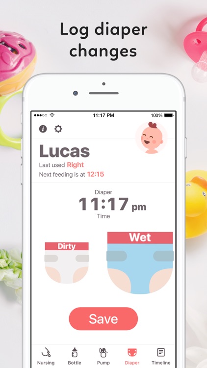 Newborn Baby Tracker App screenshot-3