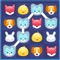 Easy to play, just swap 3 cute animal pets or more by connect and link them on the same line