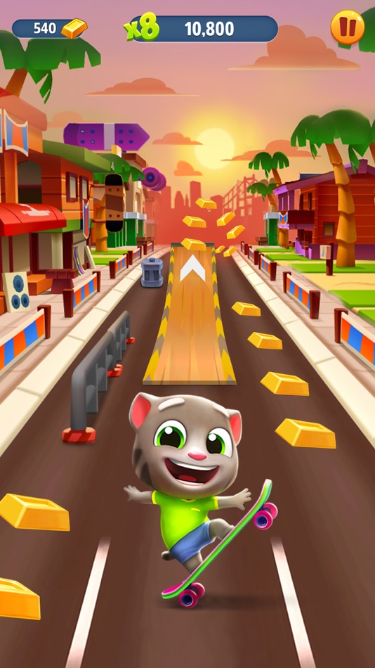 Talking tom gold run картинки