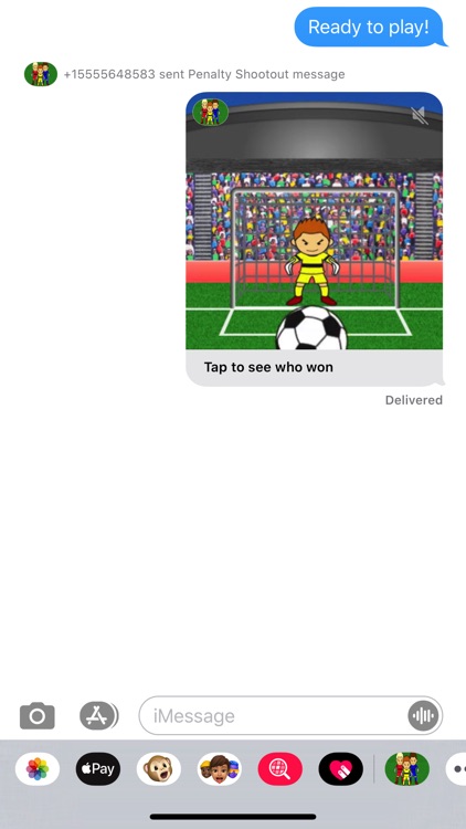 Penalty Shootout for iMessage screenshot-5