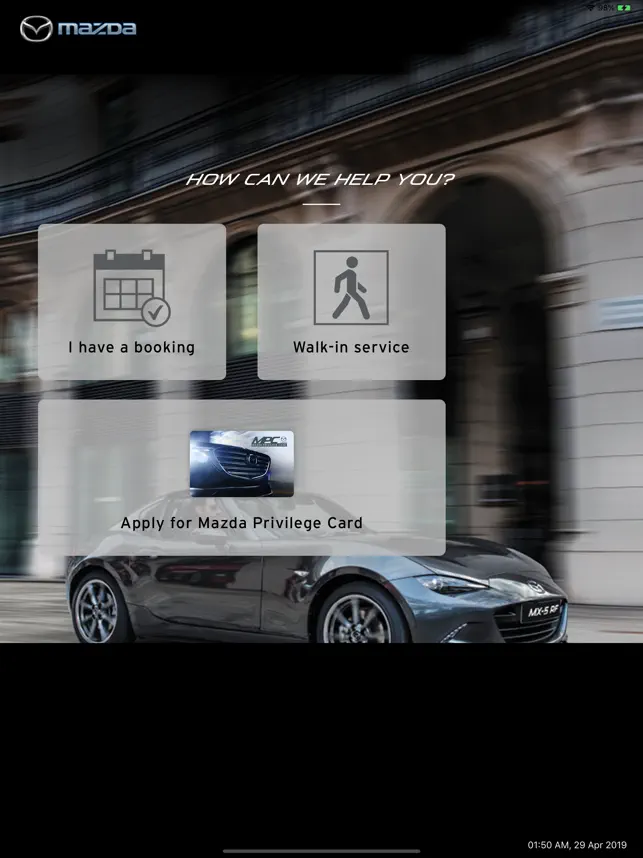 Snímek obrazovky 3 Mazda Connect App iphone