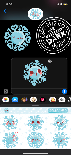 Smilie Snowflake!(圖7)-速報App