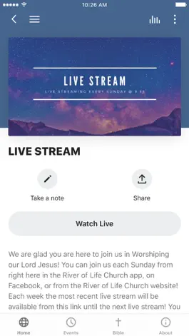 Game screenshot The River of Life Church App hack