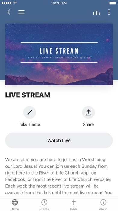 The River of Life Church App screenshot 3