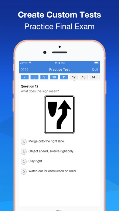 DMV Practice Test Smart Prep screenshot 2