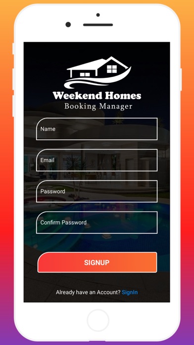 Weekend Homes Booking Manager screenshot 3