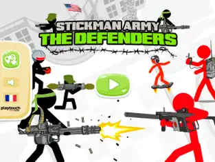 Screenshot 4 Stickman Army : The Defenders iphone