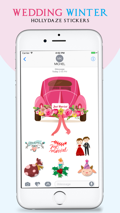 How to cancel & delete Wedding Party Sticker from iphone & ipad 2