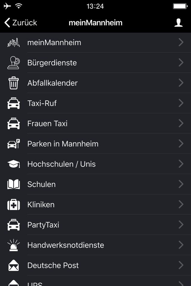meinMannheim screenshot 2