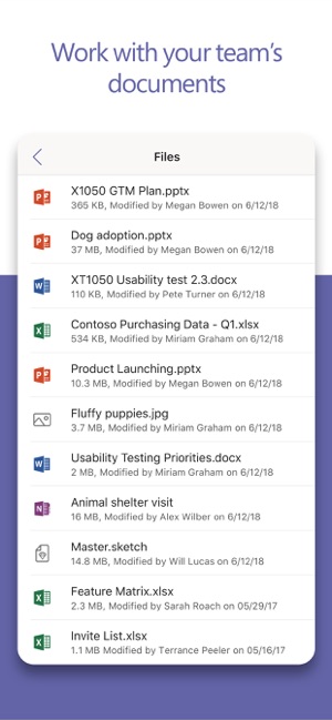 Microsoft Teams On The App Store