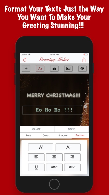 Greeting Maker-Holiday Invite screenshot-5