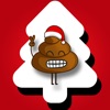 Christmas Poo Stickers