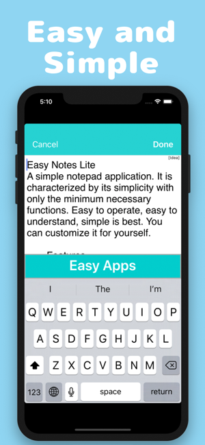 Easy Notes Lite