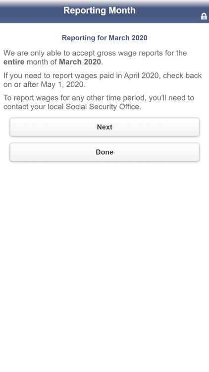 SSI Mobile Wage Reporting