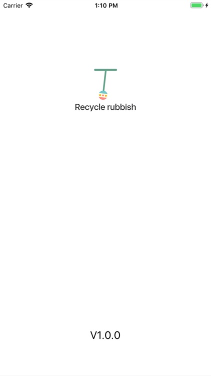 Recycle rubbish