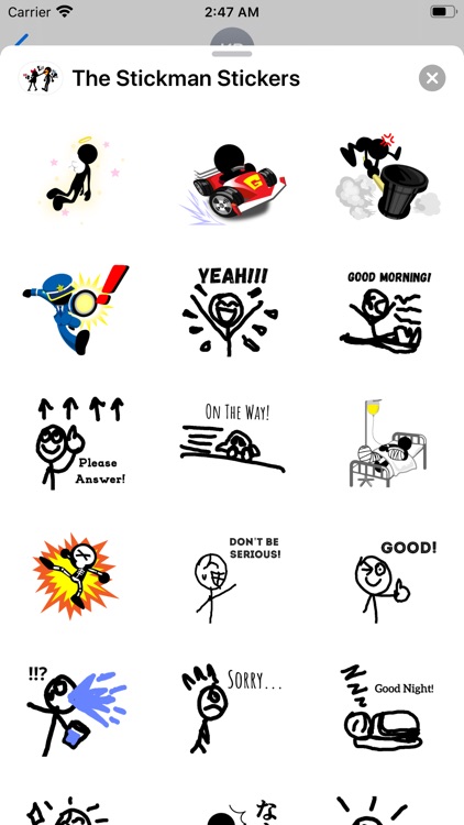 The Stickman Stickers