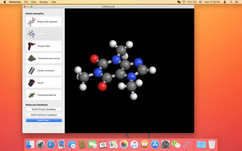 Molecules Viewer screenshot 2