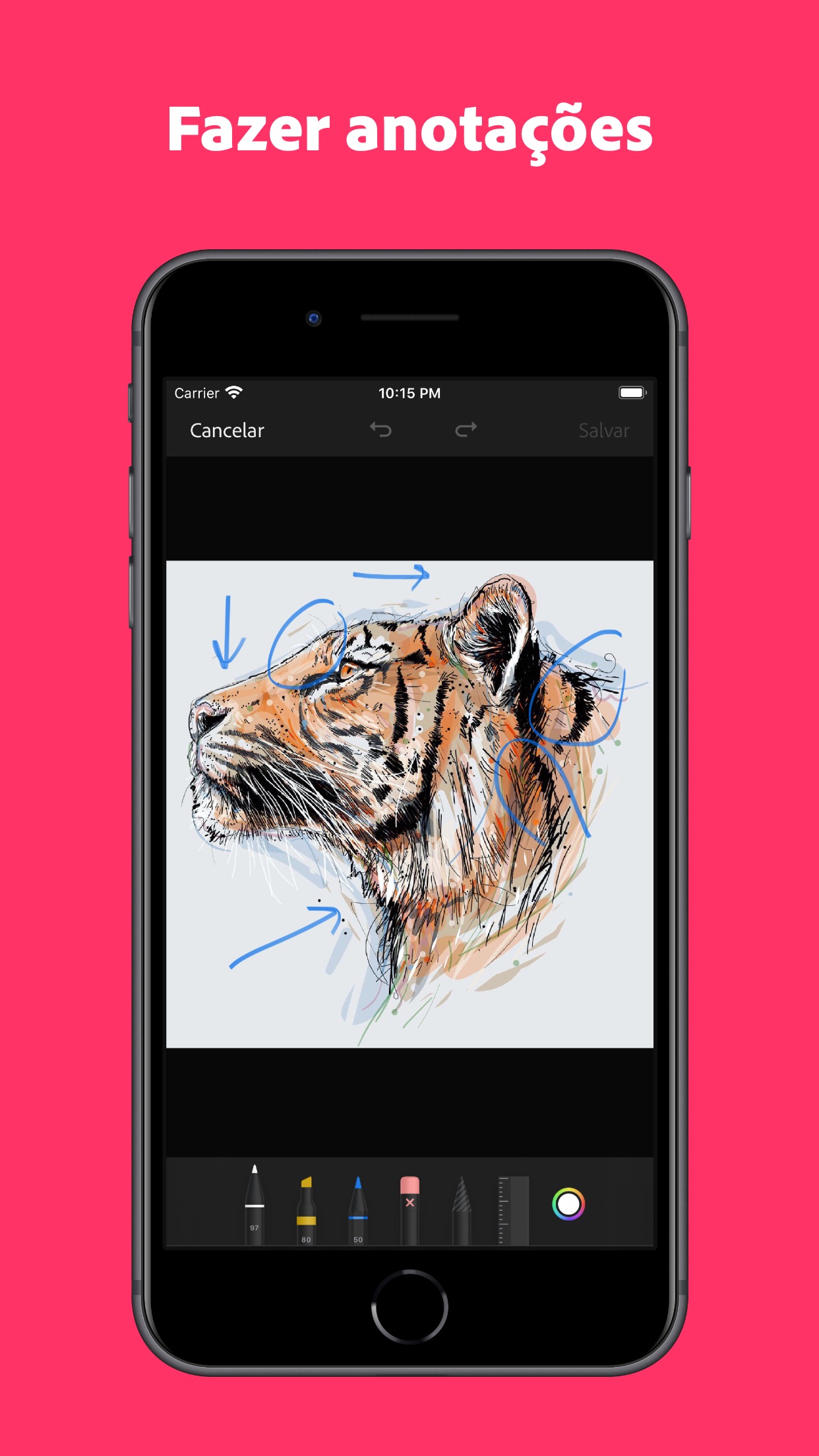 Screenshot do app Adobe Creative Cloud