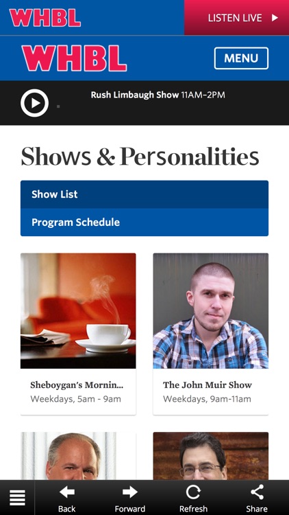 WHBL 1330 & 101.5 screenshot-5