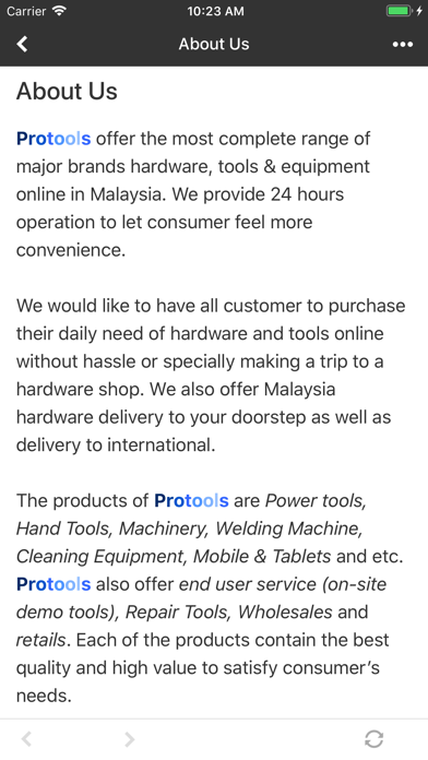 Protools Hardware Sdn Bhd screenshot 3