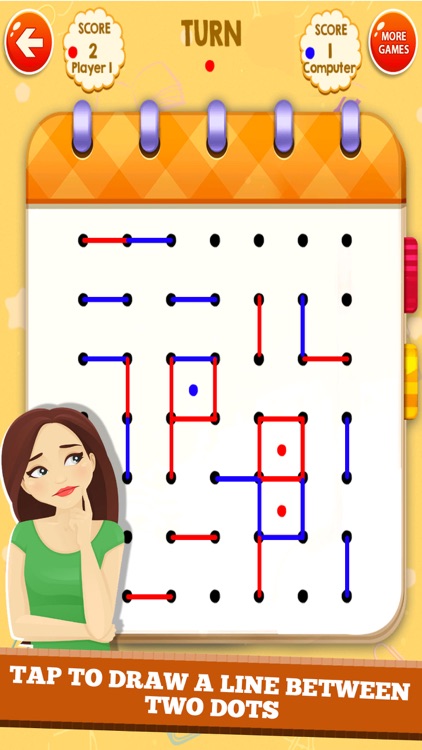 Dots & Boxes : Connecting Game