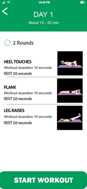 Home Workout - Body Weight App(圖6)-速報App