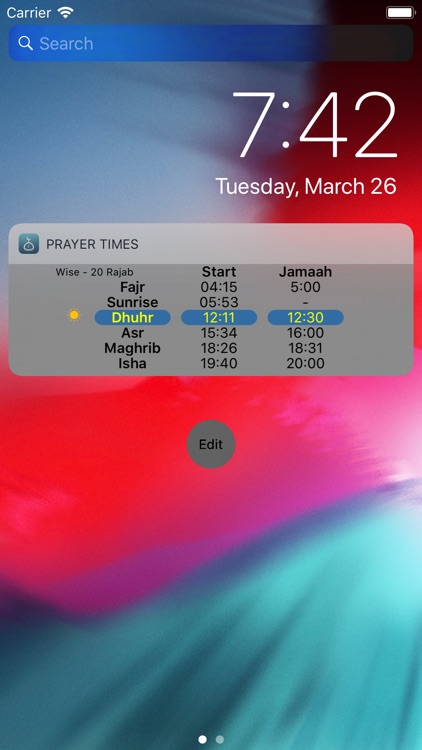 My Masjid Timetable