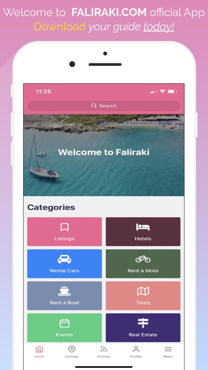 Faliraki.com screenshot-5