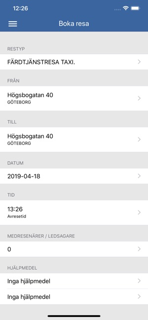 Göteborgs Stad – Mina resor(圖2)-速報App