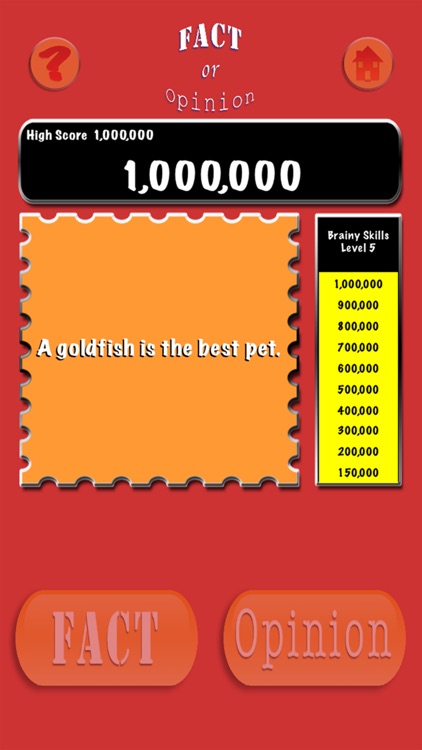 Brainy Skills Fact or Opinion screenshot-3