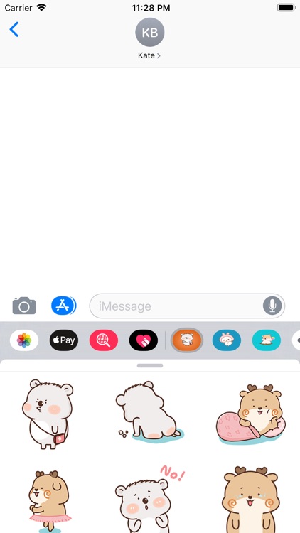 Deer And Bear Gif Stickers