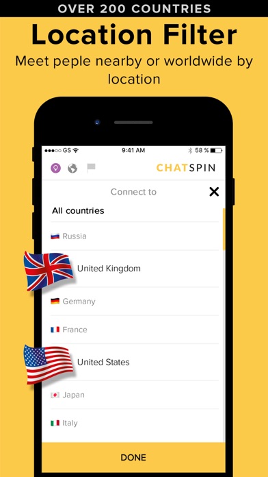 chat spin app free download