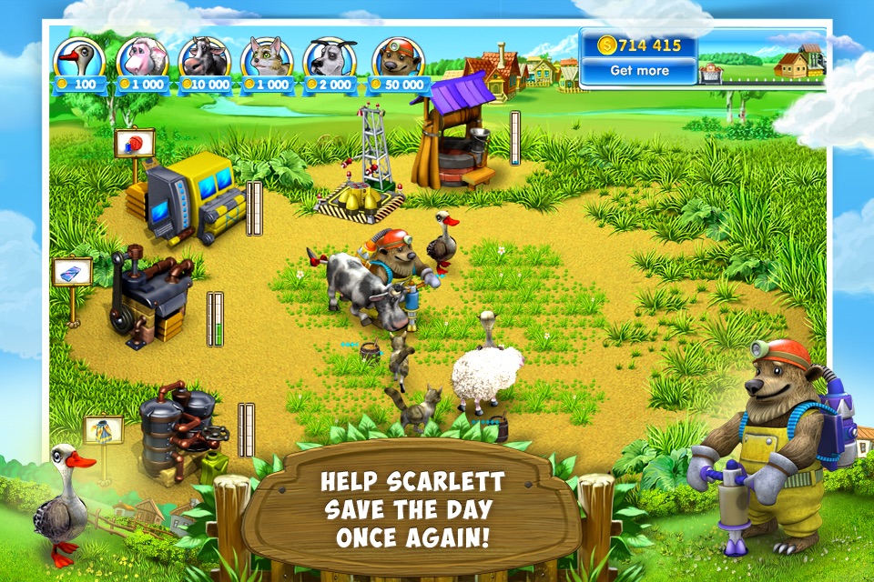 Farm Frenzy 3: Russian Village screenshot 3